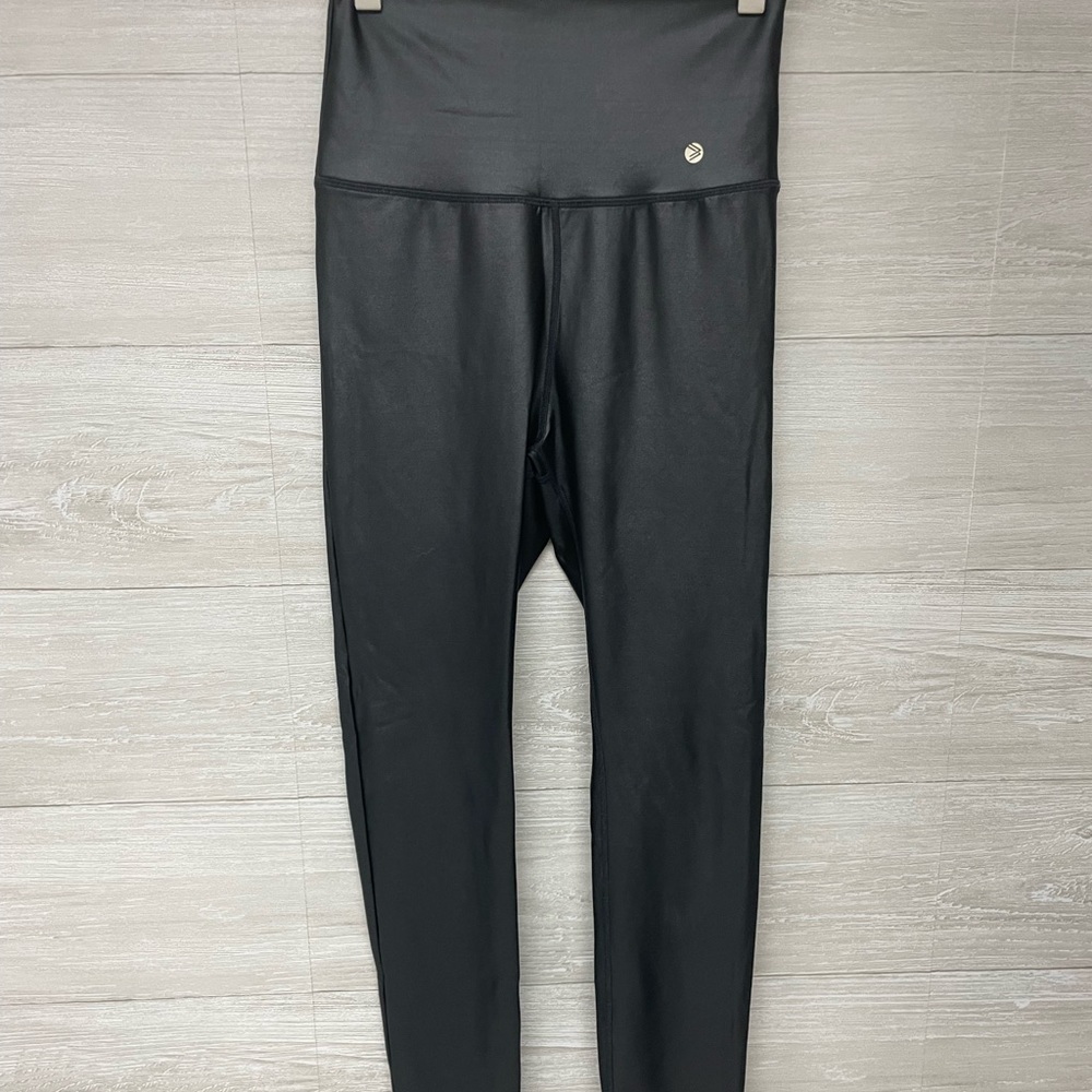 * | Savvi | faux leather leggings. Size M.